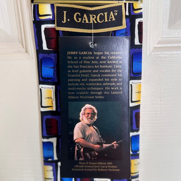 NEW J Garcia  10th Anniversary New York Limited Edition Limited Necktie - Picture 6 of 11